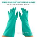 Long Cuff Nitrile Gloves Waterproof Car Wash Gloves